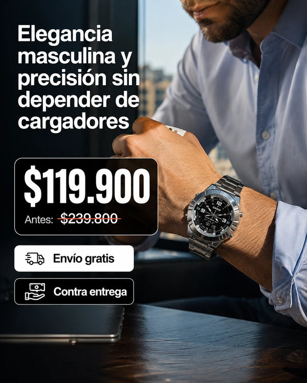 Reloj Deportivo Análogo - Digital Casio Illuminator