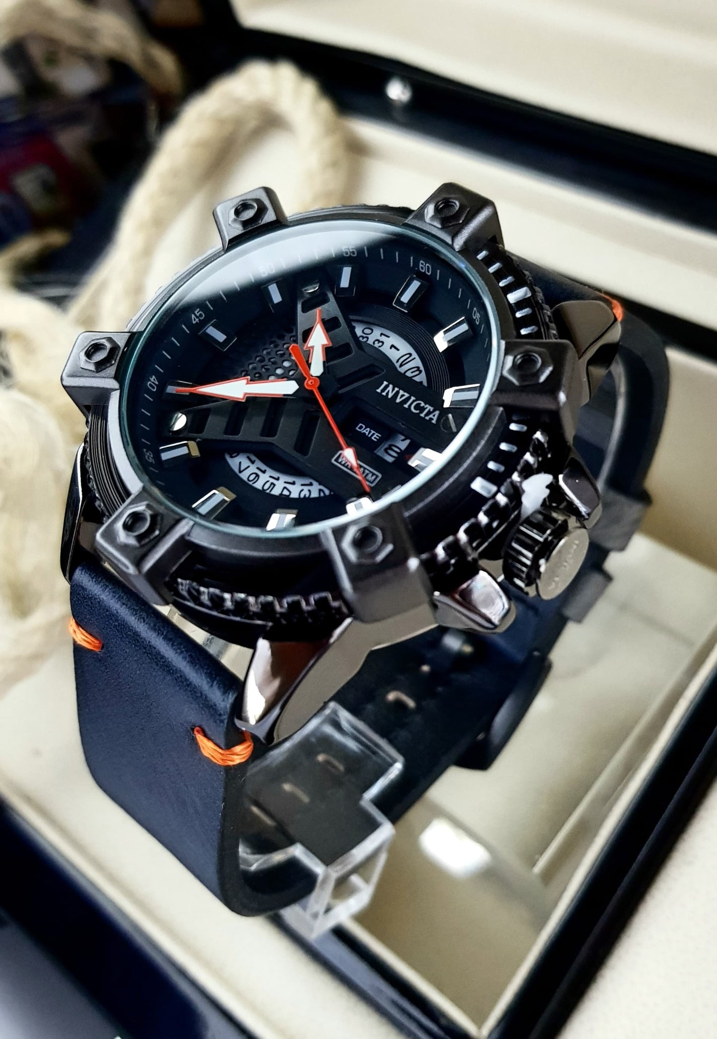INVICTA PULSO CUERO