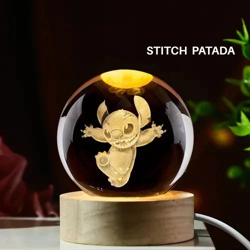 🐾✨ ¡Stitch en Esfera LED 2x1! Llévate 2 por el precio de 1 💡🔥
