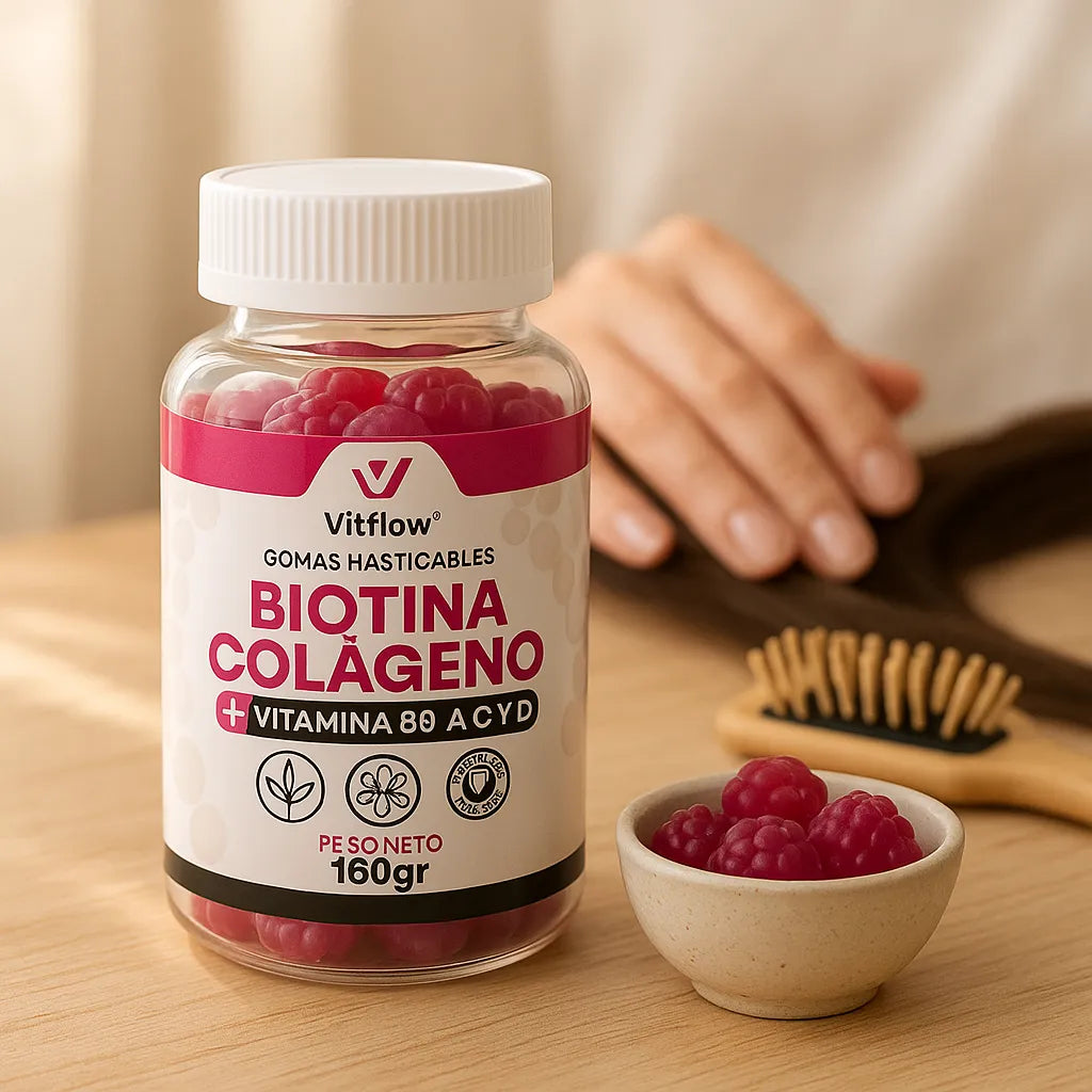 Gomitas de Colágeno + Biotina Tu ritual diario de belleza desde adentro