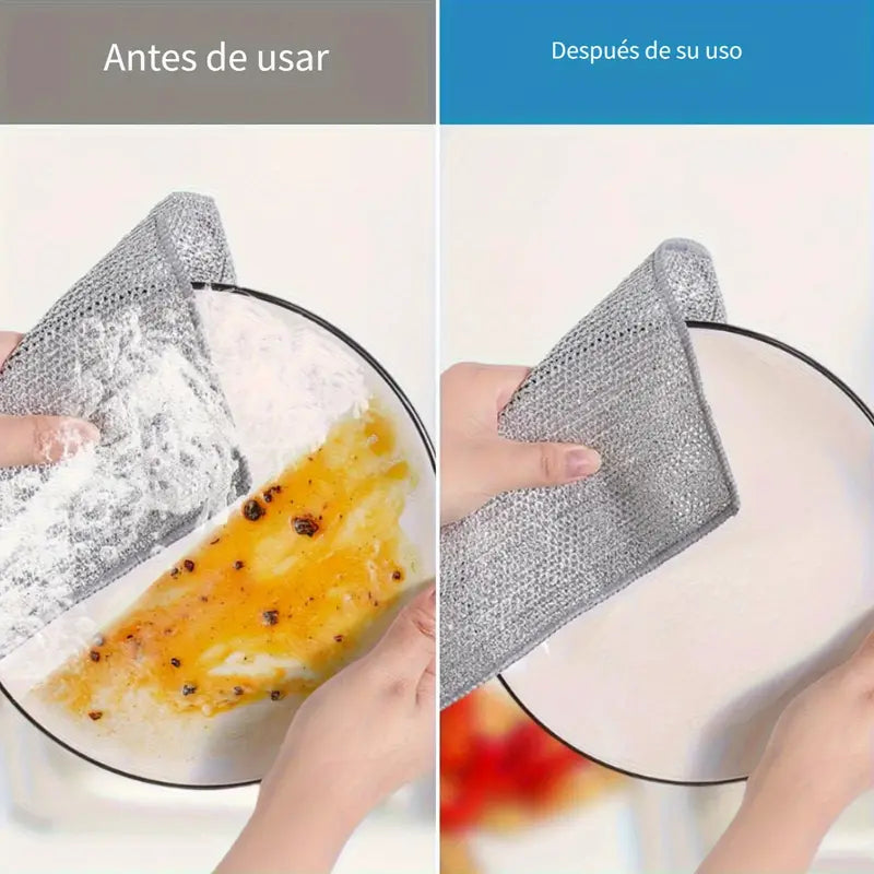 Paños Antirayones Pack x8 para limpieza potente