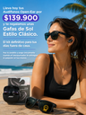combo audifono bose + gafa gratis