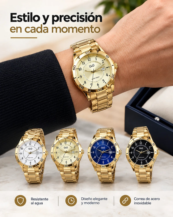 Set de relojes Q&Q para pareja (hombre y mujer)