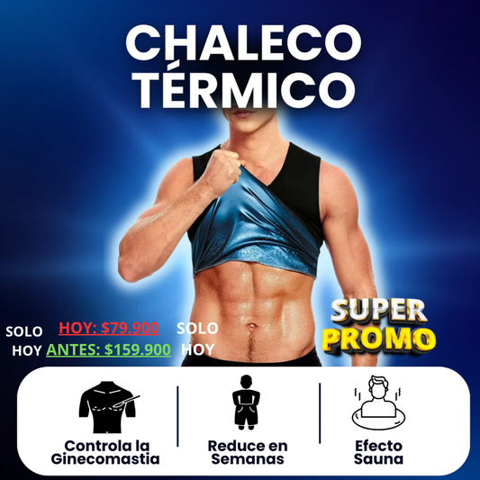 Faja Sauna Chaleco hombres Quema Grasa