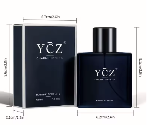 ✨ Colonia Masculina YCZ 50ml – Elegancia, Frescura y Confianza