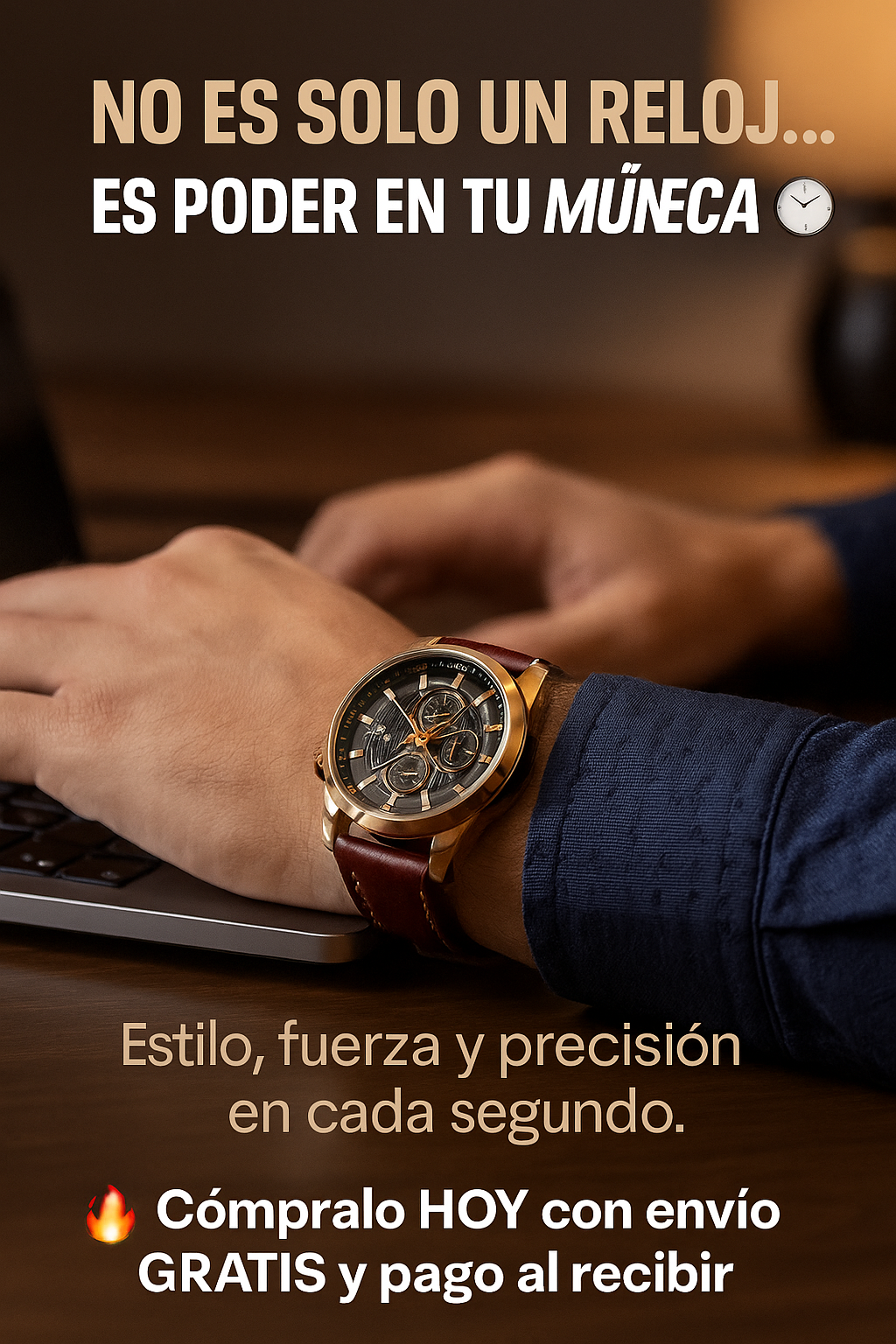 Reloj G-Force Chrono GR8291  Potencia, estilo y precisión para cada día 💪⏱️