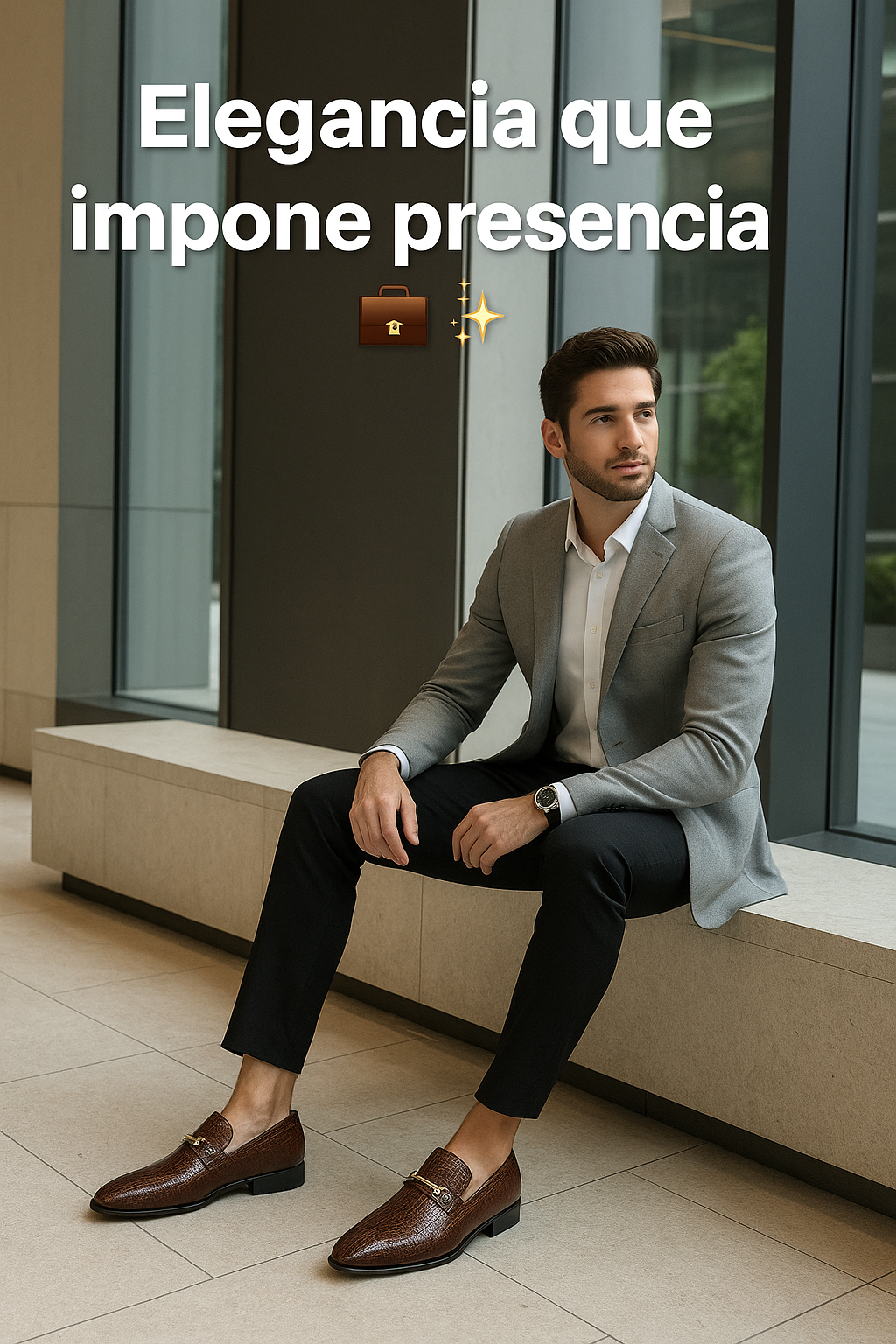 Vida y Confort™  Calzado de Lujo para Hombres