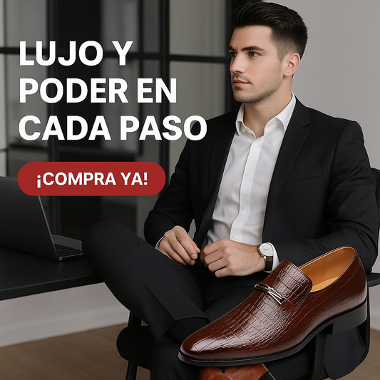 Vida y Confort™  Calzado de Lujo para Hombres