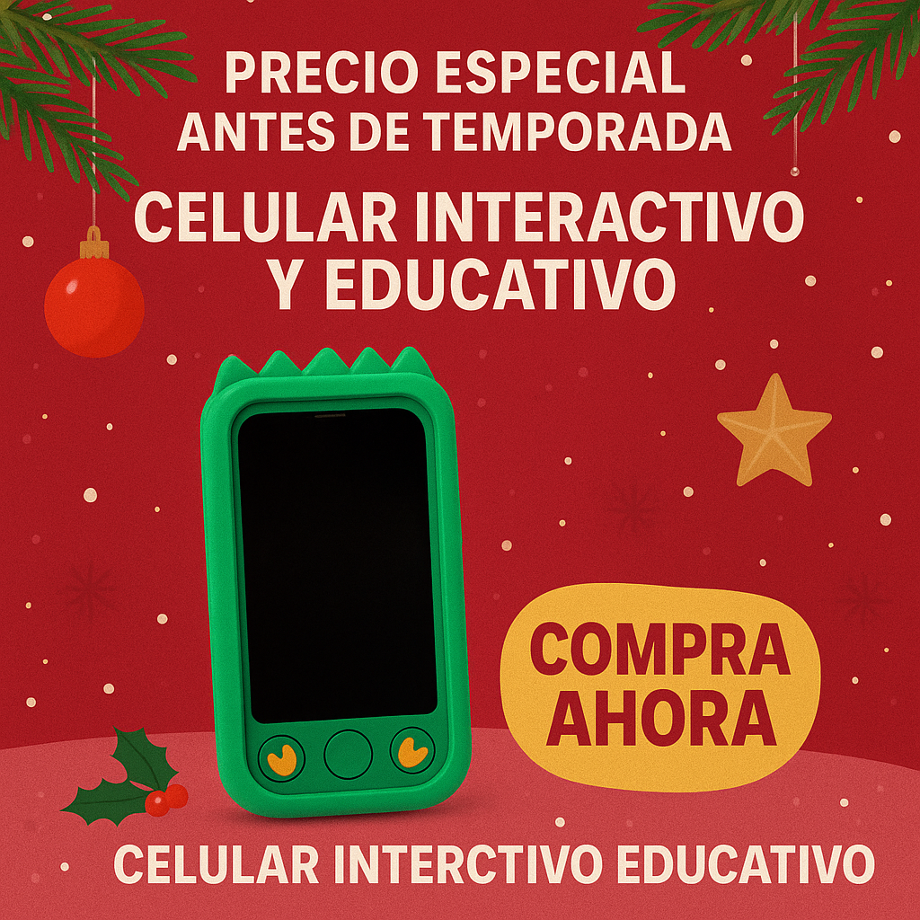 Teléfono Táctil Z10 El juguete educativo más completo para niños 3+
