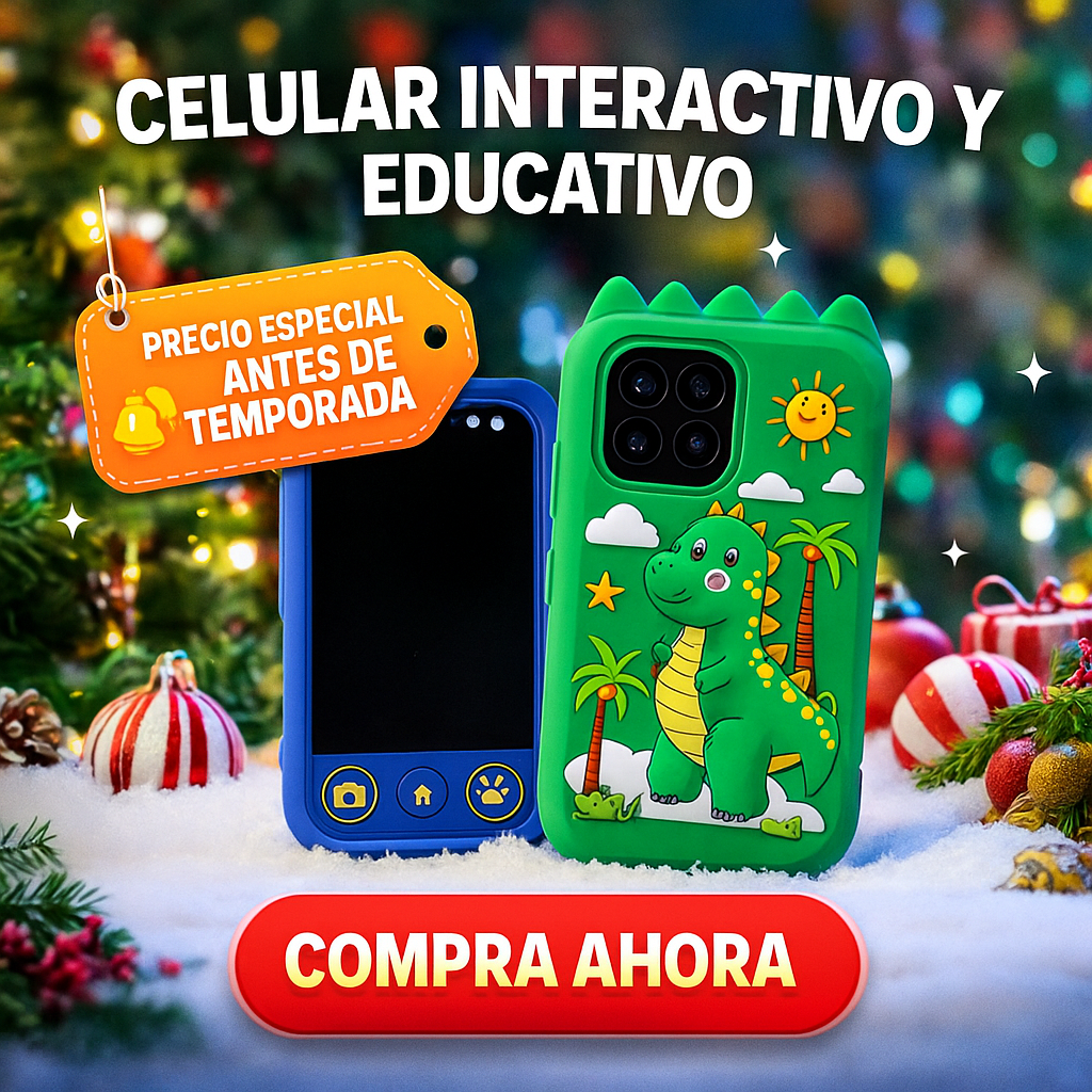 Teléfono Táctil Z10 El juguete educativo más completo para niños 3+