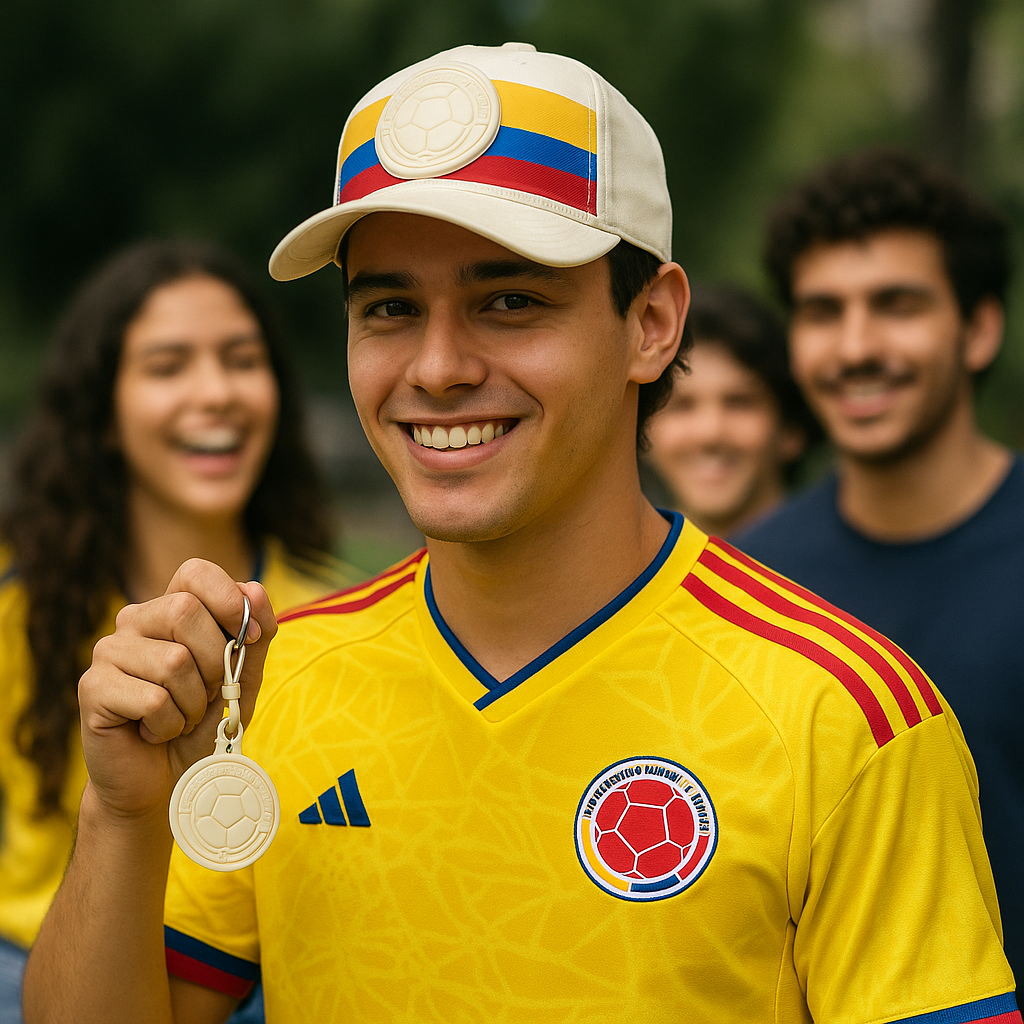 Combo Oficial Colombia 2026  Camiseta + Gorra + Llavero Edición Especial