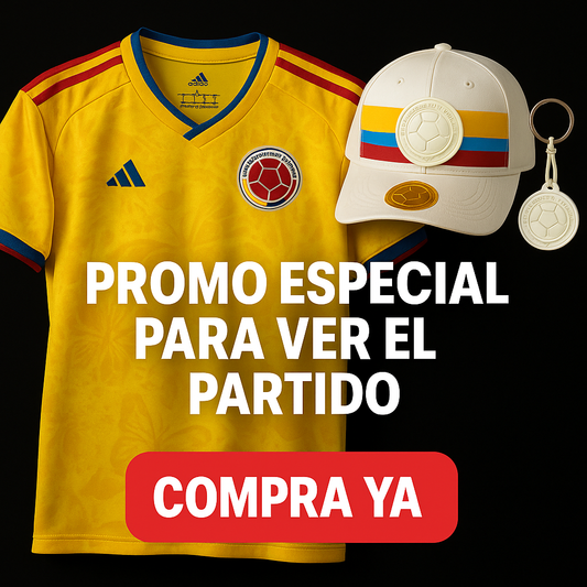 Combo Oficial Colombia 2026  Camiseta + Gorra + Llavero Edición Especial