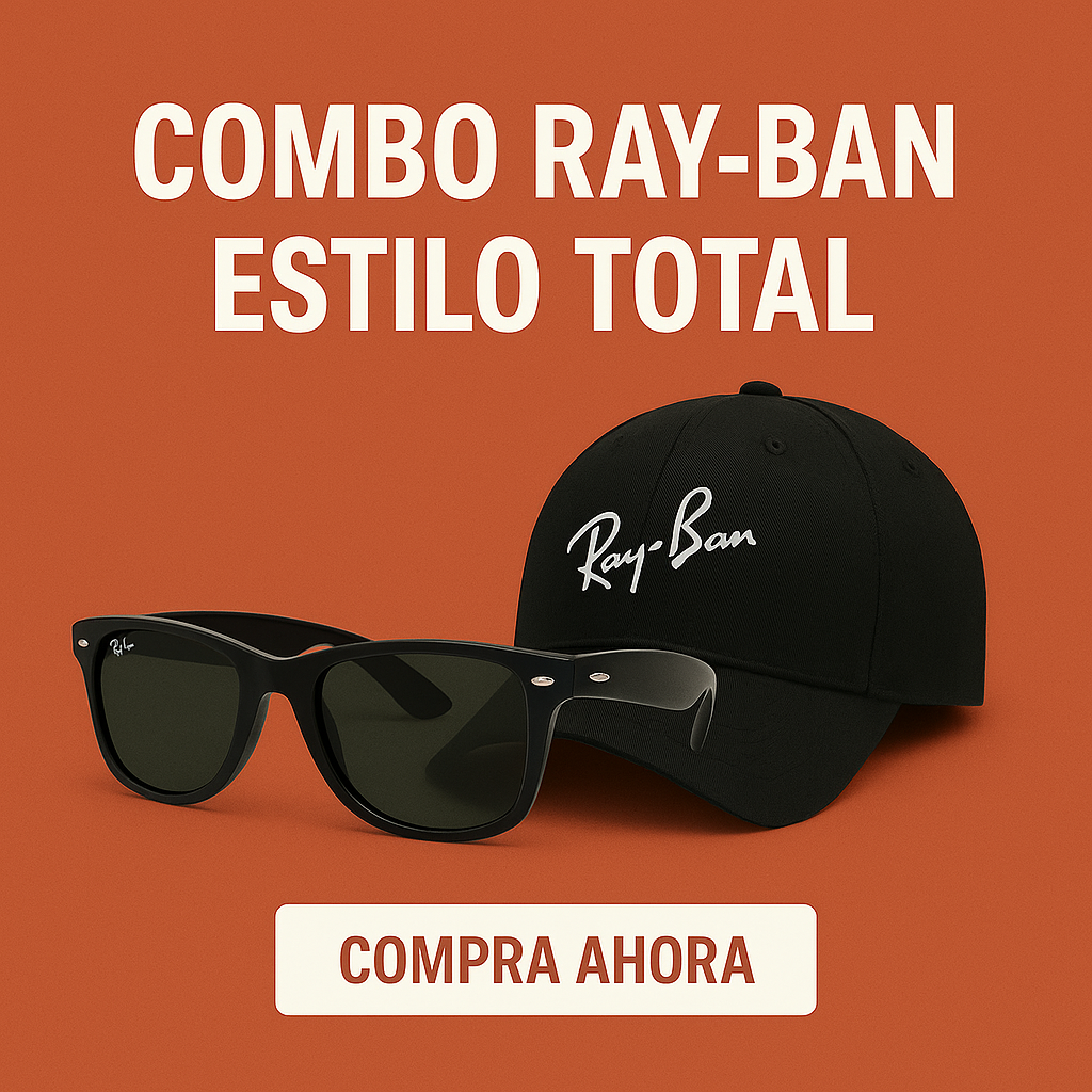 Combo Black Friday Gorra Premium + Gafas UV400 con 50% OFF