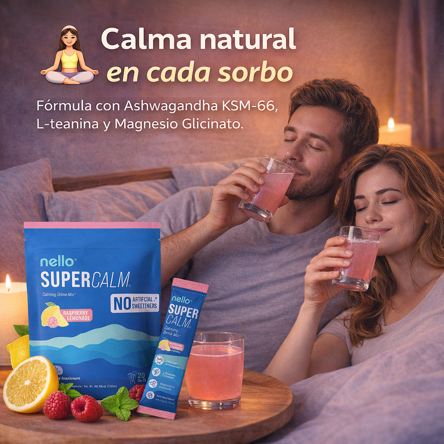 🧘‍♀️ Nello SuperCalm  Equilibrio y Bienestar en Cada Sorbo 🍋