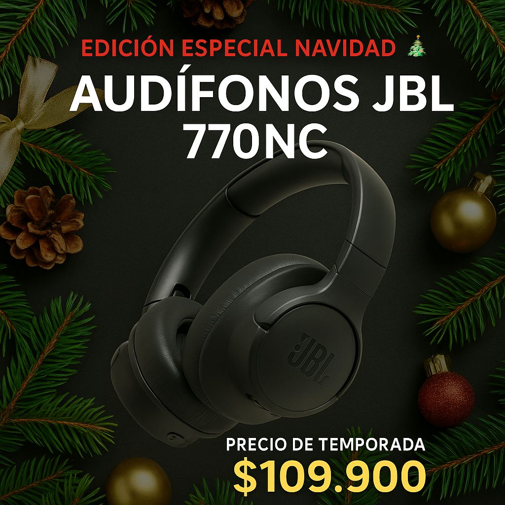 🎧 Audífonos JBL 770NC Sonido Premium + Cancelación de Ruido