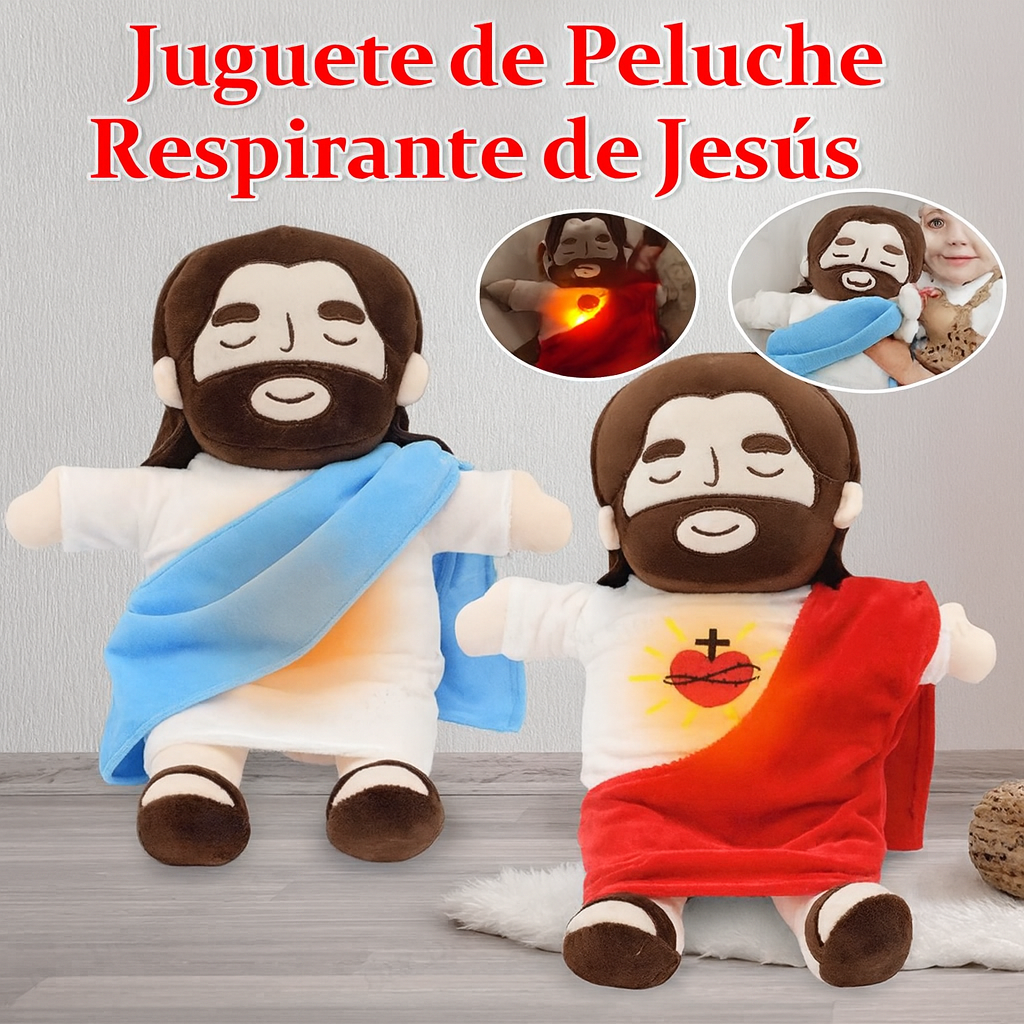 Jesús Mi Fiel Amigo El peluche que transmite calma, fe y amor 💖