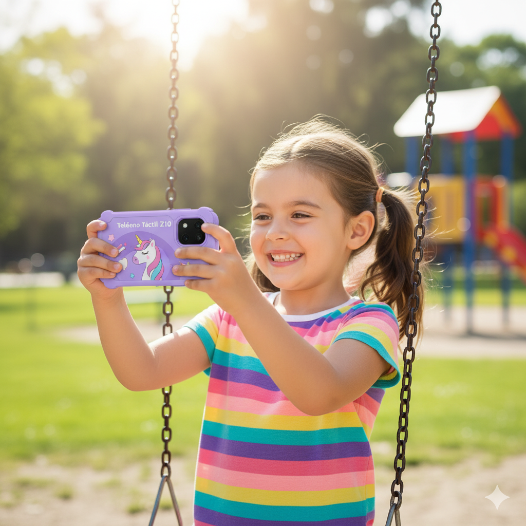 Teléfono Táctil Z10 El juguete educativo más completo para niños 3+
