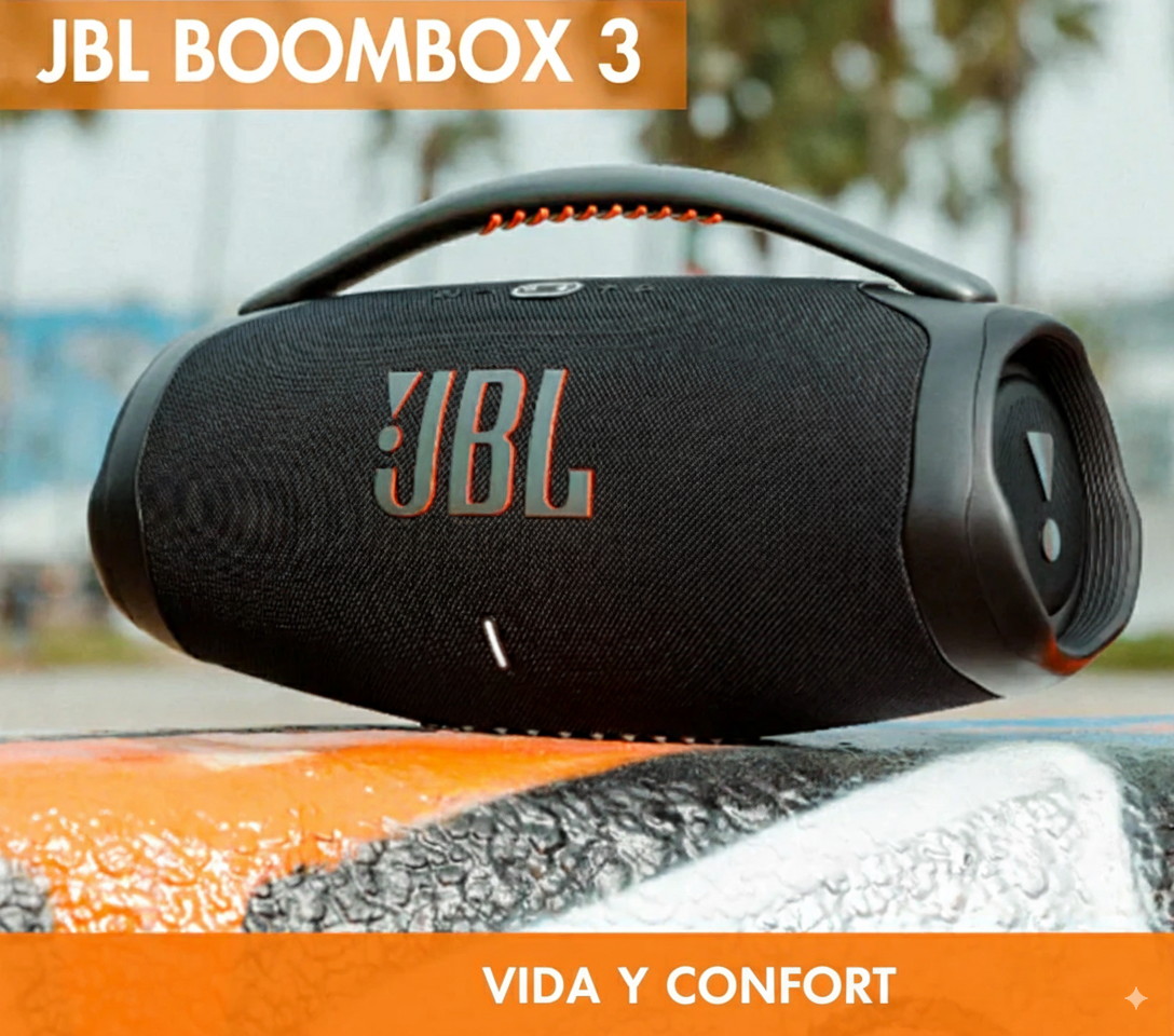 JBL Boombox 3: La bestia del sonido que pone a vibrar tu mundo 🎶🔥