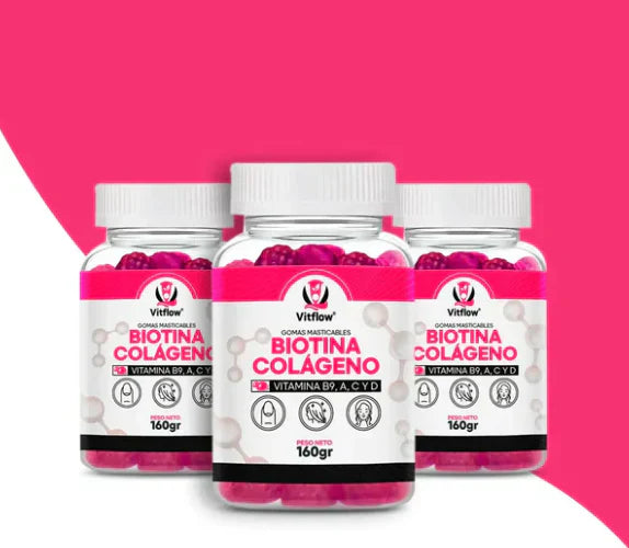 Gomitas de Colágeno + Biotina Tu ritual diario de belleza desde adentro