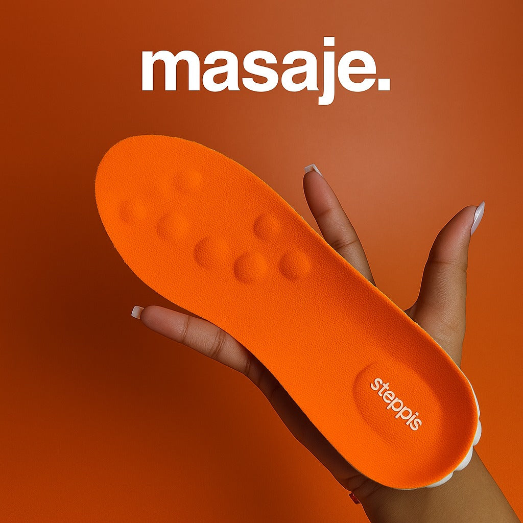 Plantillas de Masaje + Soporte Inteligente para Caminar sin Dolor