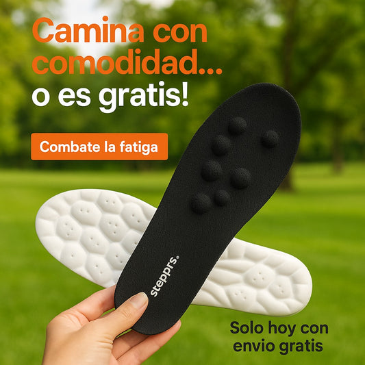Plantillas de Masaje + Soporte Inteligente para Caminar sin Dolor