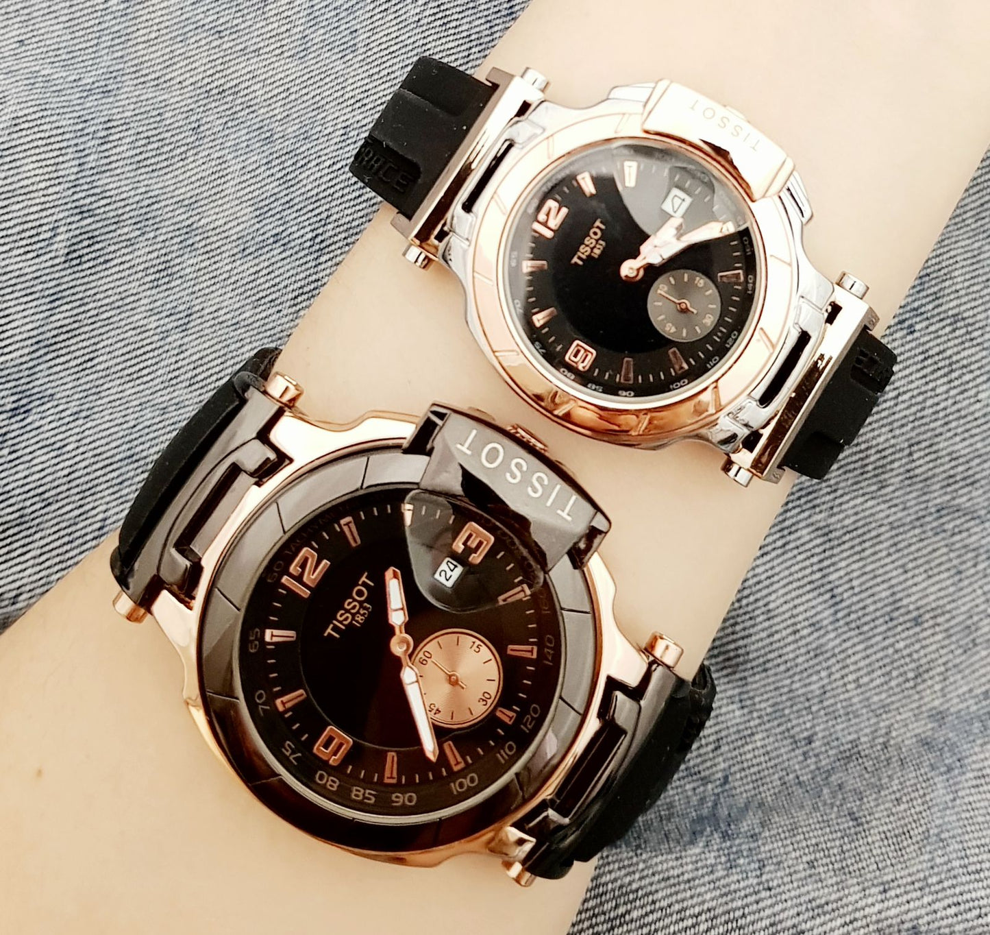 Actúen ya y vivan el tiempo en pareja con Tissot T‑Race.