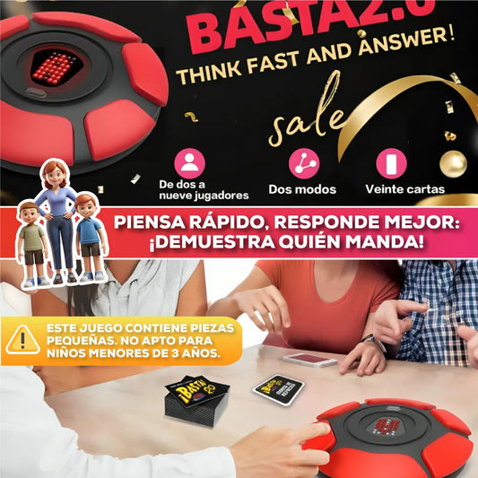 Desafiá tu mente, reíte y ganá con BASTA 2.0 🧠