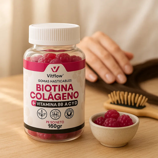 Gomitas de Colágeno + Biotina Tu ritual diario de belleza desde adentro