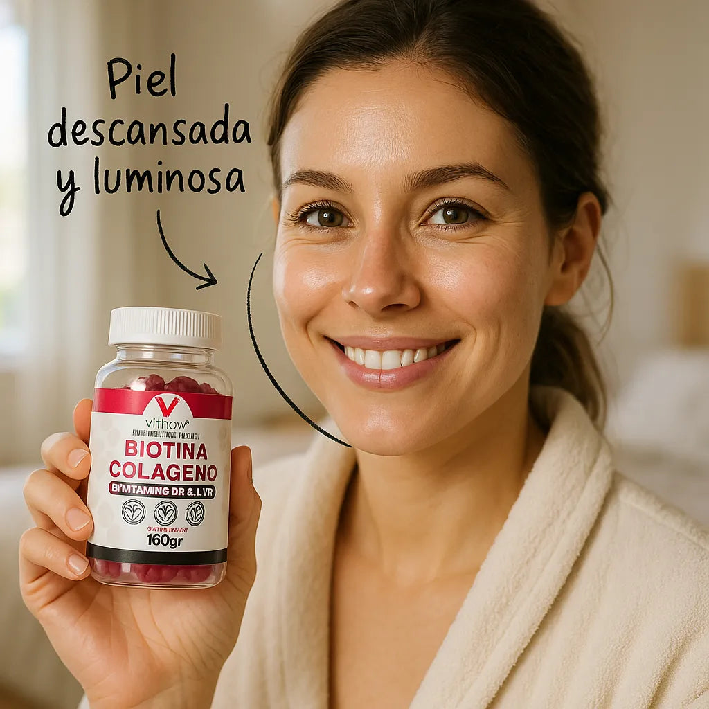 Gomitas de Colágeno + Biotina Tu ritual diario de belleza desde adentro
