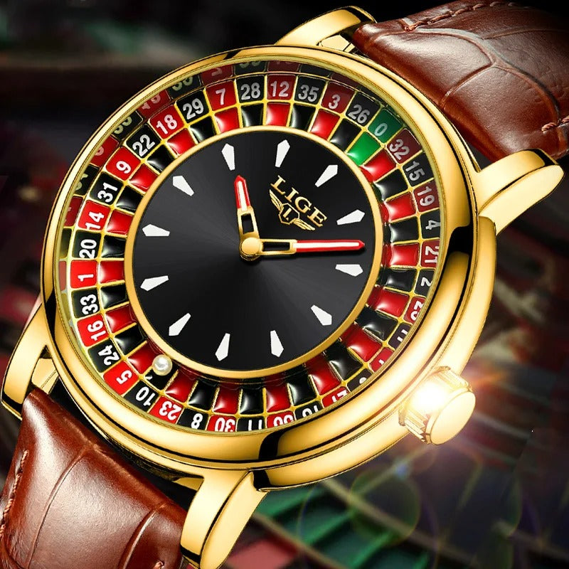 LIGE Casino Edition 🎰  Elegancia, precisión y estilo que giran contigo ⌚
