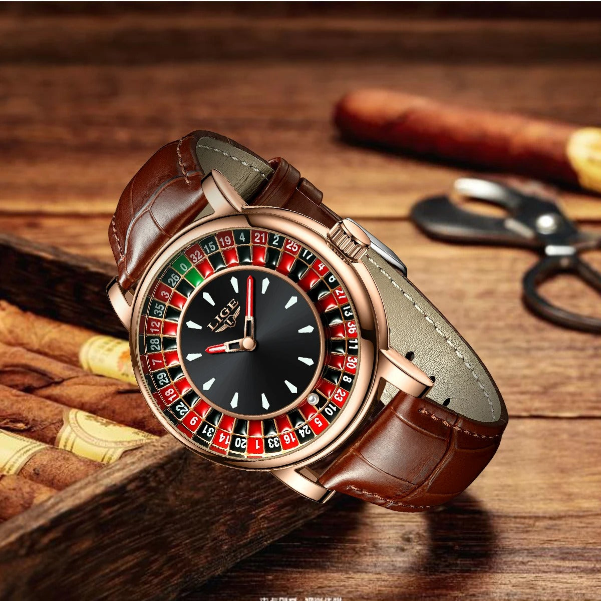 LIGE Casino Edition 🎰  Elegancia, precisión y estilo que giran contigo ⌚