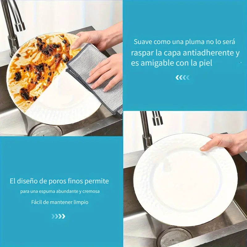 Paños Antirayones  Pack x8 para limpieza potente