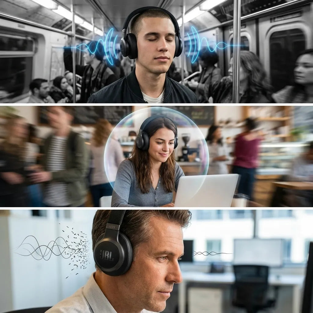 🎧 Audífonos JBL 770NC Sonido Premium + Cancelación de Ruido