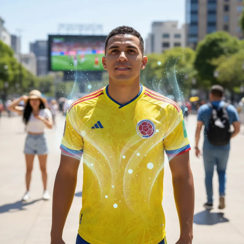 Camiseta Colombia 2026  Edition Inspirada en la pasión del Mundial⚽