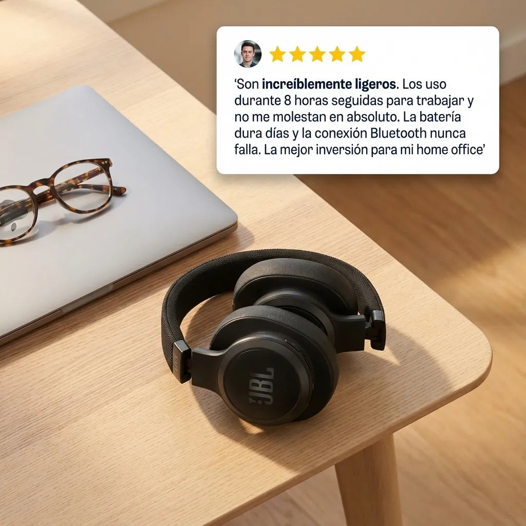 🎧 Audífonos JBL 770NC Sonido Premium + Cancelación de Ruido