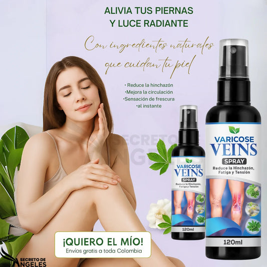 ✨ Spray Varicose Veins – Piernas ligeras y descansadas todos los días ✨