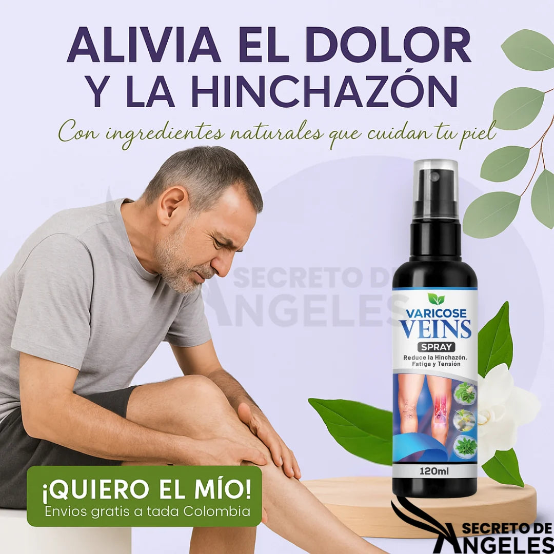 ✨ Spray Varicose Veins – Piernas ligeras y descansadas todos los días ✨