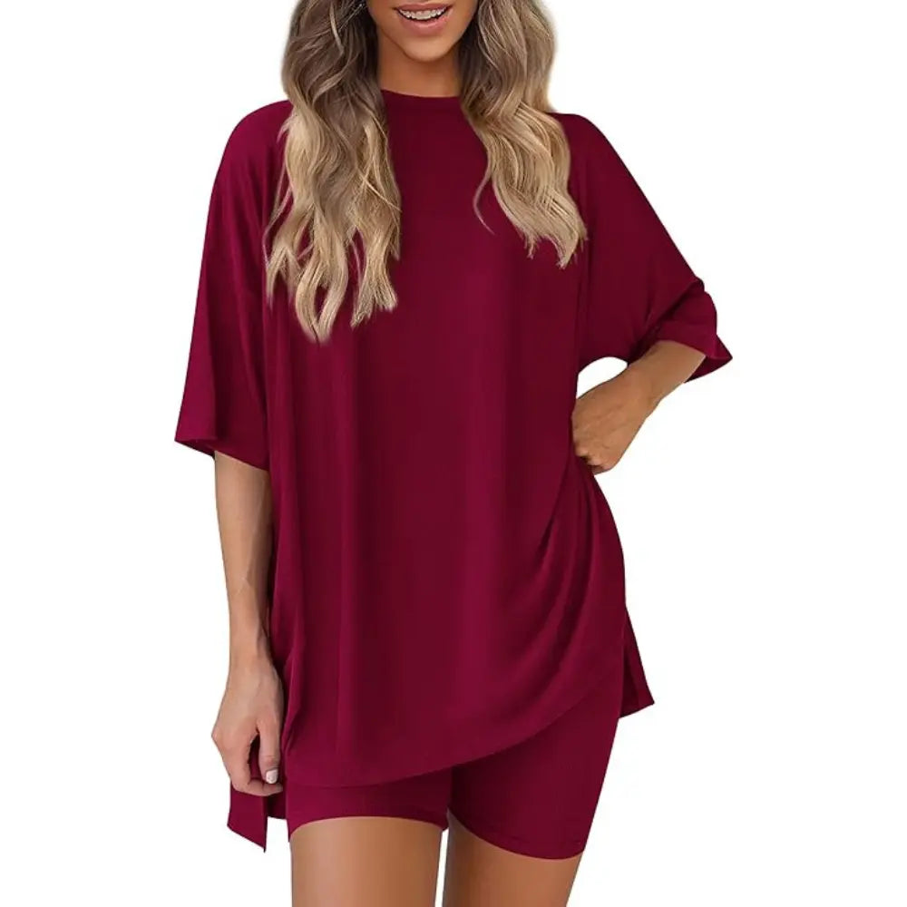 Conjunto Loungewear — Vinotinto
